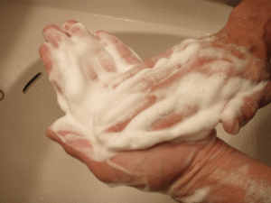 洗顔料の泡立て方法
